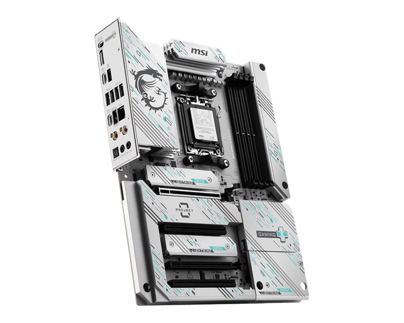 MSI B850 GAMING PLUS Wi-Fi PZ Motherboard - AMD Ryzen - 4x DDR5 256GB
