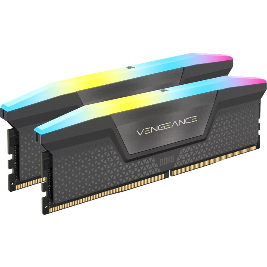 Corsair Vengeance RGB 64GB (2x32GB) DDR5 DRAM Up To 5600MT/s CL40 Memory Kit Ã¢â‚¬â€ GREY
