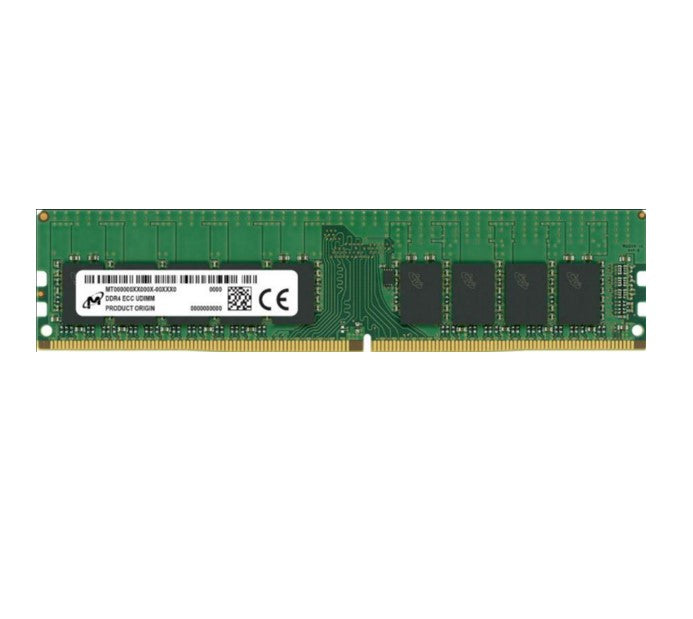 Crucial 32GB (1x32GB) DDR4 ECC UDIMM 3200MHz CL22 2Rx8 ECC Unbuffered Server Memory 3yr wty