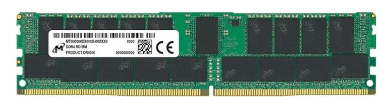 Crucial 32GB (1x32GB) DDR4 RDIMM 3200MHz CL22 2Rx4 ECC Registered Server Memory 3yr wty