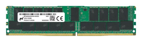 Crucial 64GB (1x64GB) DDR4 RDIMM 3200MHz CL22 2Rx4 ECC Registered Server Memory 3yr wty