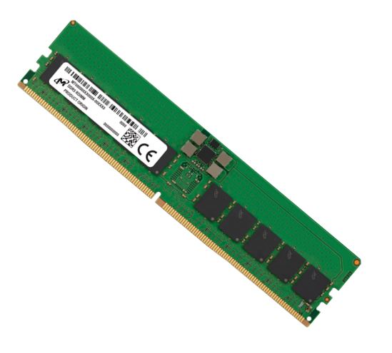 Crucial 32GB (1x32GB) DDR5 RDIMM 4800MHz CL40 1Rx4 ECC Registered Server Data Center Memory 3yr wty