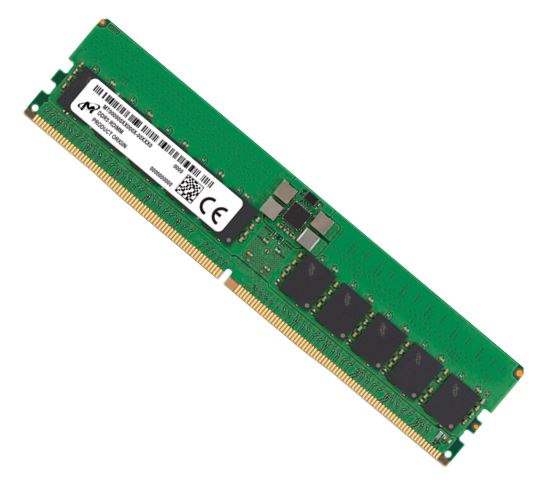 Crucial 32GB (1x32GB) DDR5 RDIMM 5600MHz CL46 2Rx8 ECC Registered Server Data Center Memory 3yr wty