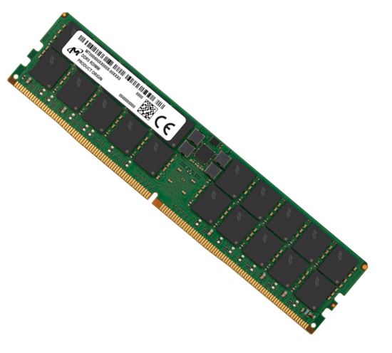 Crucial 64GB (1x64GB) DDR5 RDIMM 5600MHz CL46 2Rx4 ECC Registered Server Data Center Memory 3yr wty