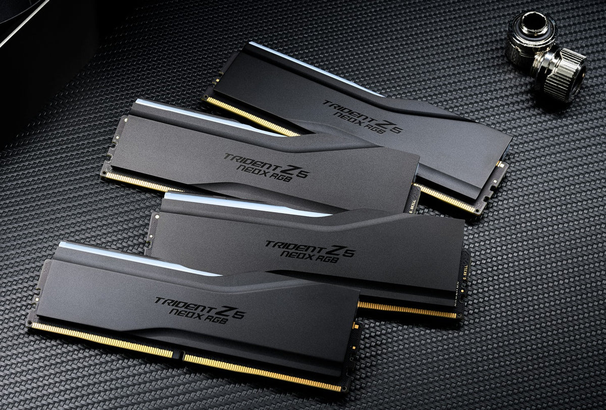 G.SKILL Trident Z5 Neo X RGB 32GB (2Ã—16GB) DDR5-6000 Desktop Memory Kit â€“ CL28, AMD EXPO â€“ F5-6000A2836G16GX2-TZ5NXRN