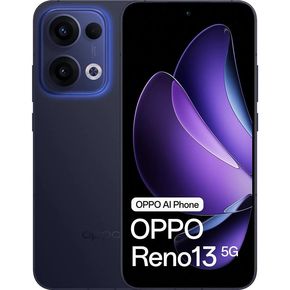 OPPO Reno13 5G - Luminious Blue (CPH2689AU Blue),6.6',Full HD+,12GB/256GB,50MP/50MP,Dual SIM,5600mAh, 2 Years Warranty