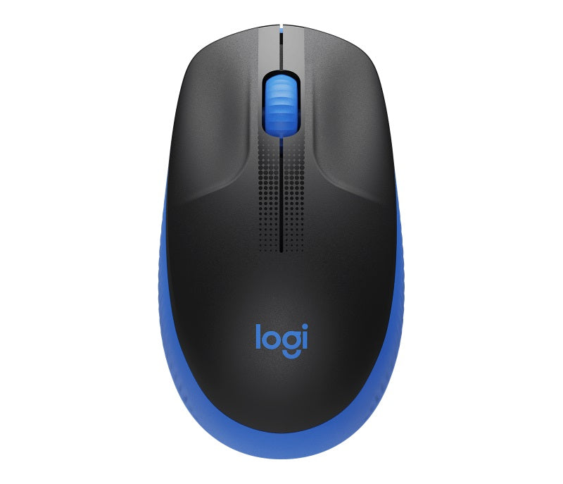LOGITECH M190 WIRELESS MOUSE - BLUE