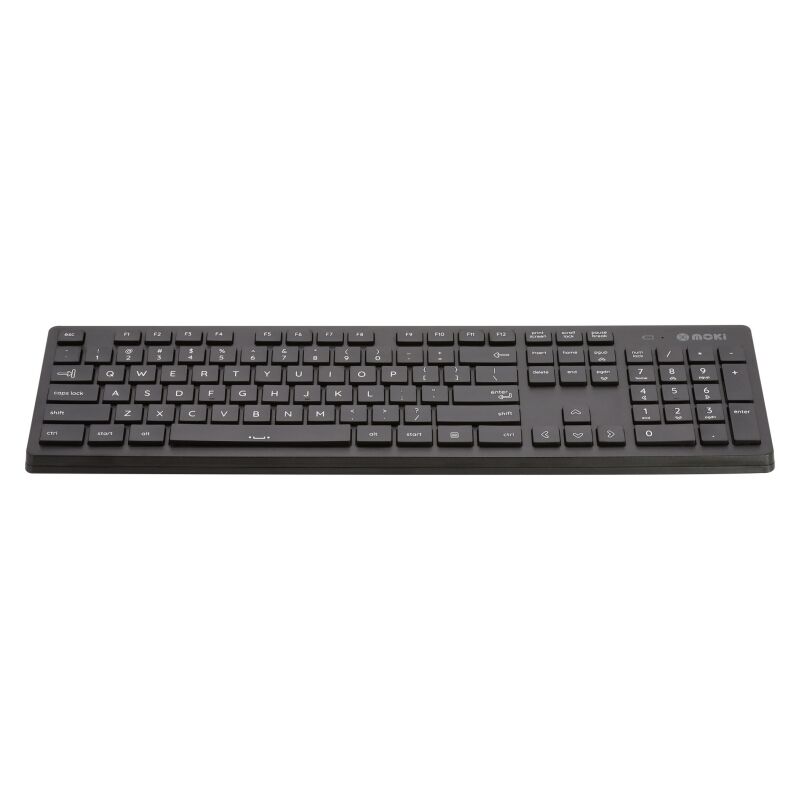 Moki International Wireless Keyboard - Black