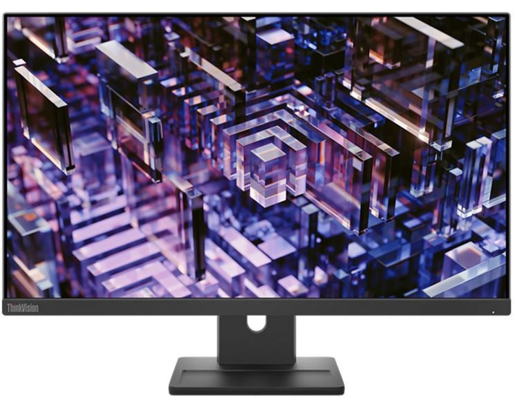 Lenovo ThinkVision E24Q-30 23.8'/24' 100Hz QHD IPS Monitor 2560x1440 16:9 4ms IPS Height Adjustable Tilt Pivot Swivel HDMI DP VESA Speakers 3yr wty