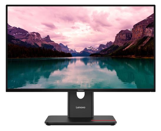 Lenovo ThinkVision T24-40 23.8' 120Hz FHD Monitor 1920x1080 16:9 Height Adjustable Titl Swivel Pivot USB-C (15W PD) 3xUSB-A VGA DP HDMI Hub~63CFMAR1AU