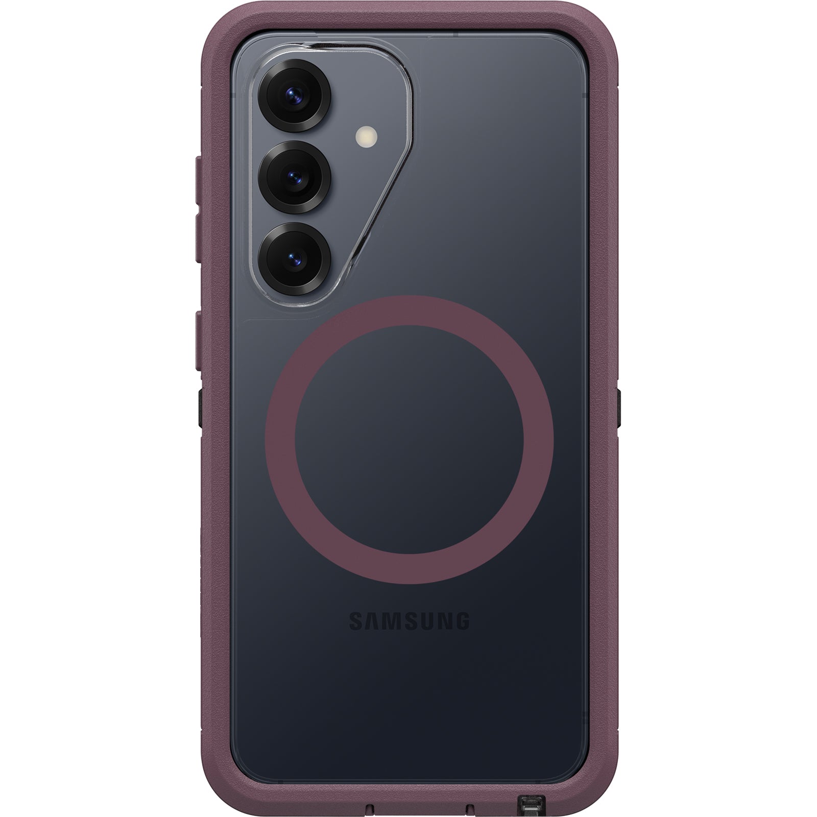 OtterBox Defender Pro XT Clear Samsung Galaxy S26 5G 6.3-inch Case Dye Hard (Clear/Purple) - 77-000088