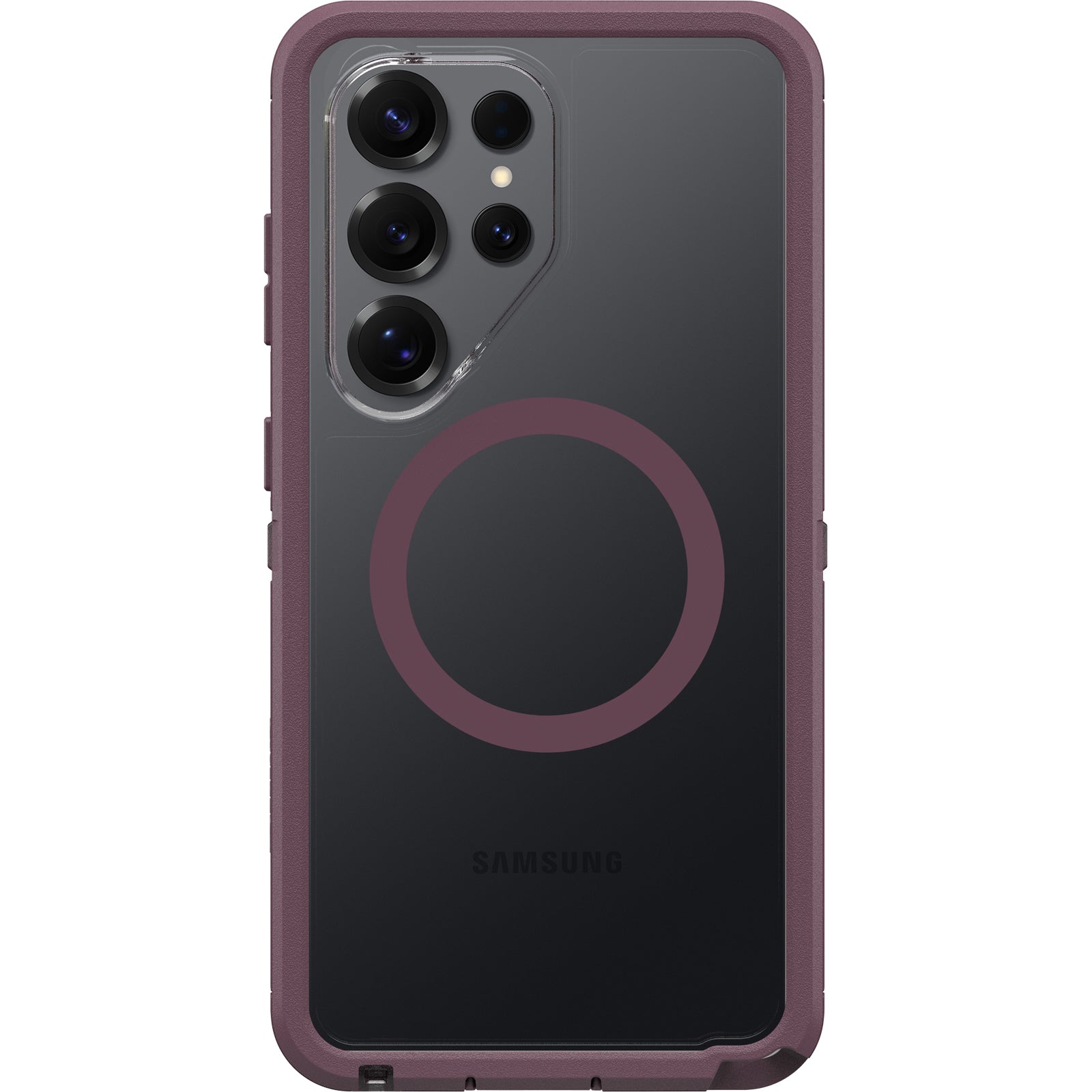 OtterBox Defender Pro XT Clear Samsung Galaxy S26 Ultra 5G 6.9-inch Case Dye Hard (Clear/Purple) - 77-000094