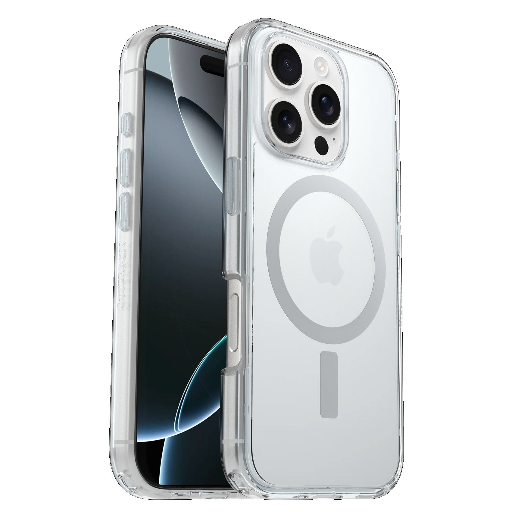 OtterBox Symmetry Clear MagSafe Apple iPhone 16 Pro 6.3-inch Case Clear - 77-96393