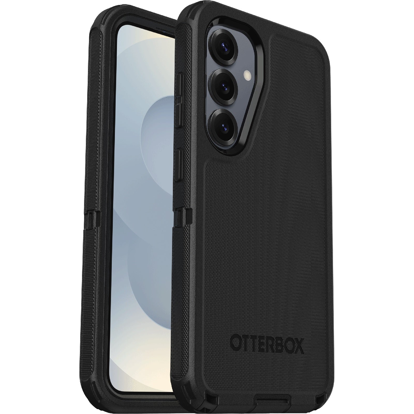 OtterBox Defender Samsung Galaxy S25 5G/ Galaxy S24 5G 6.2-inch Case Black -No Retail Packaging - 77-97361