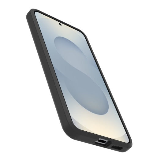 OtterBox React Samsung Galaxy S25 5G 6.2-inch Case Black Crystal (Clear/Black) - 77-97382