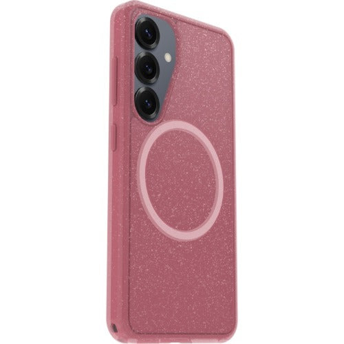 OtterBox Symmetry Clear Magnets Samsung Galaxy S25+ 5G 6.7-inch Case Foxberry (Pink) - 77-97599