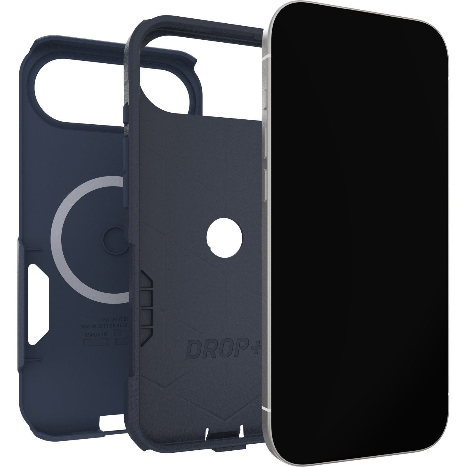 OtterBox Commuter Apple iPhone Air 6.5-inch Case Blue Sentiment - 77-98316
