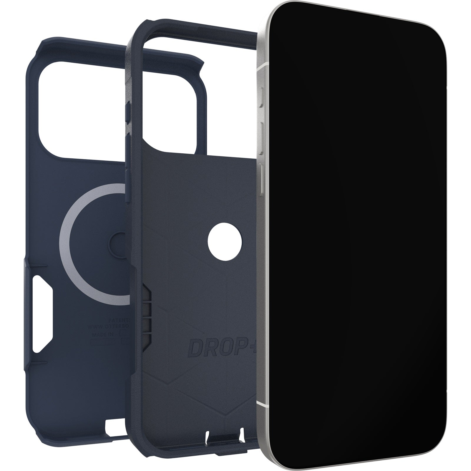 OtterBox Commuter Apple iPhone 17 Pro Max 6.9-inch Case Blue Sentiment - 77-98346