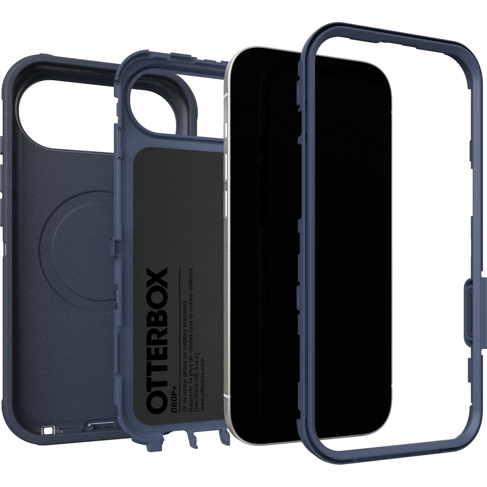 OtterBox Defender Pro MagSafe Apple iPhone Air 6.5-inch Case Blue Sentiment - 77-98372
