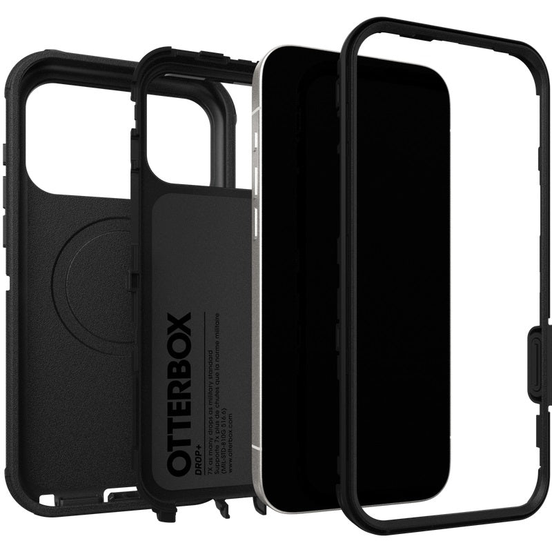 OtterBox Defender Pro MagSafe Apple iPhone 17 Pro 6.3-inch Case Black - 77-98380
