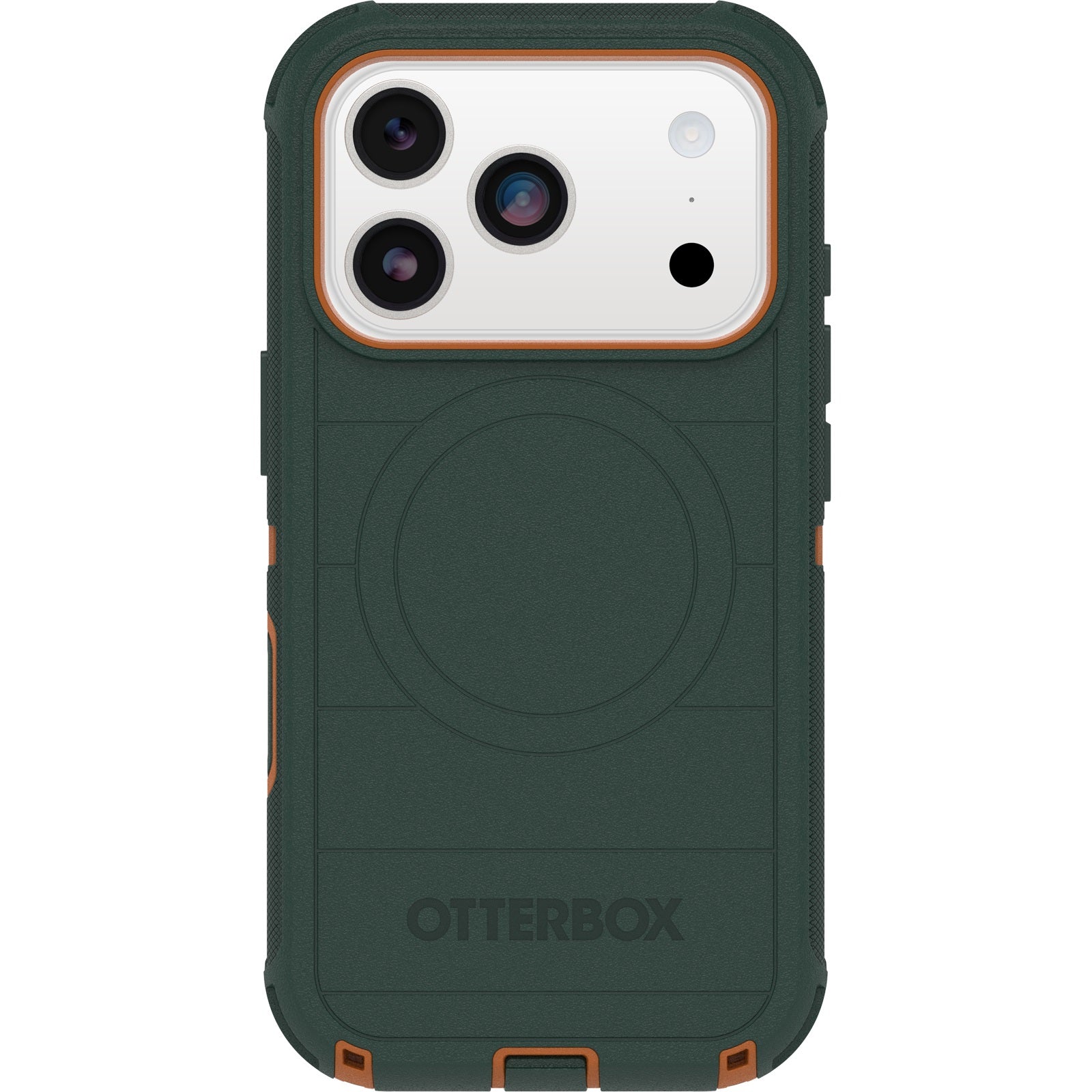 OtterBox Defender Pro MagSafe Apple iPhone 17 Pro 6.3-inch Case Green Intrigue - 77-98388