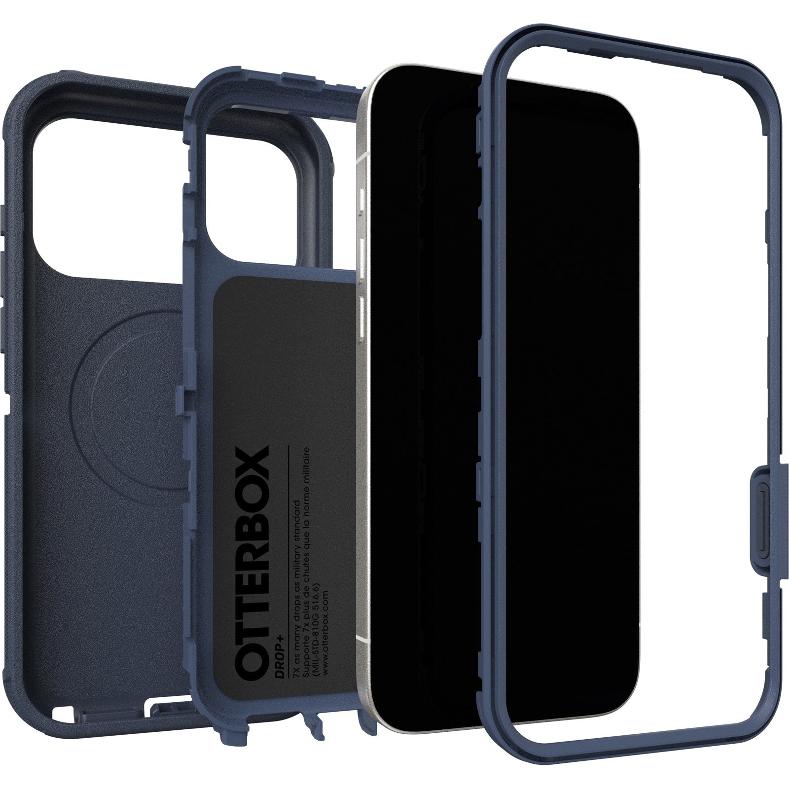OtterBox Defender Pro MagSafe Apple iPhone 17 Pro Max 6.9-inch Case Blue Sentiment - 77-98396