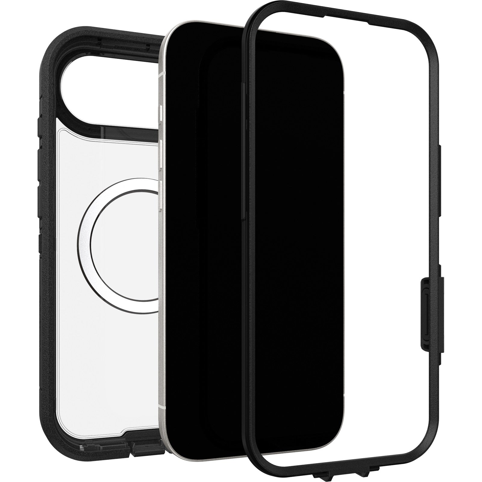 OtterBox Defender Pro XT MagSafe Apple iPhone Air 6.5-inch Dark Side (Clear / Black) - 77-98498