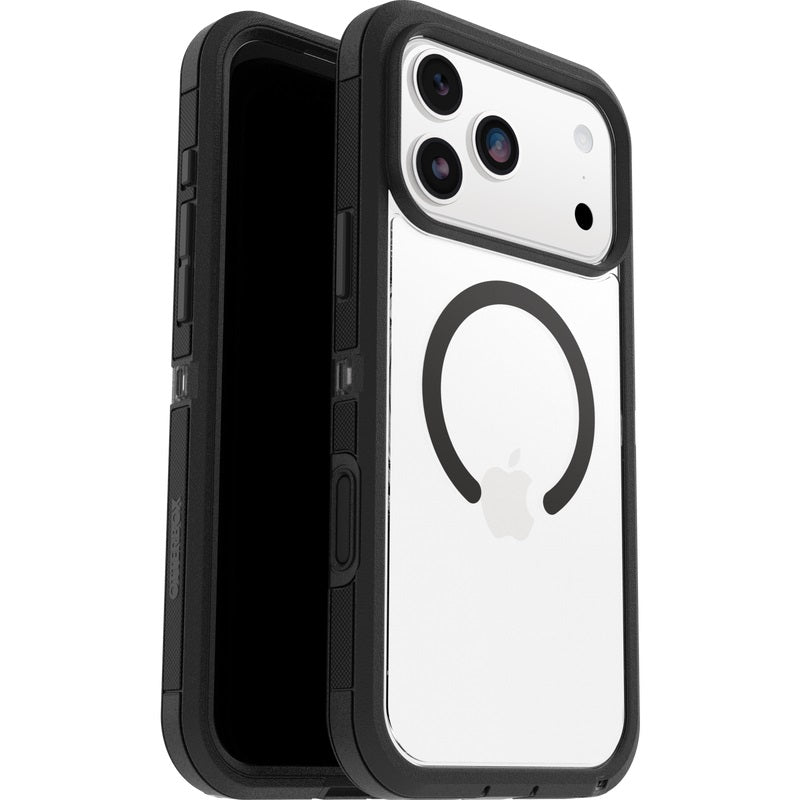 OtterBox Defender Pro XT MagSafe Apple iPhone 17 Pro Max 6.9-inch Case Dark Side (Clear/Black) - 77-98534