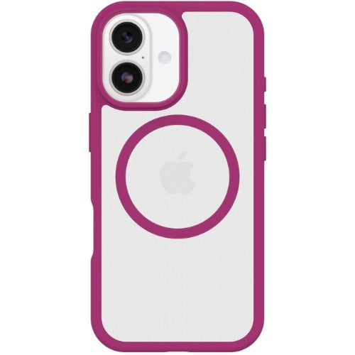 OtterBox React MagSafe Apple iPhone 17 6.3-inch Case Rose Crystal (Pink/Clear) - 77-98594