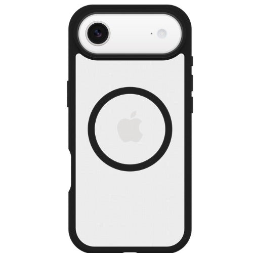 OtterBox React MagSafe Apple iPhone Air 6.5-inch Case Black Crystal (Clear/Black) - 77-98611