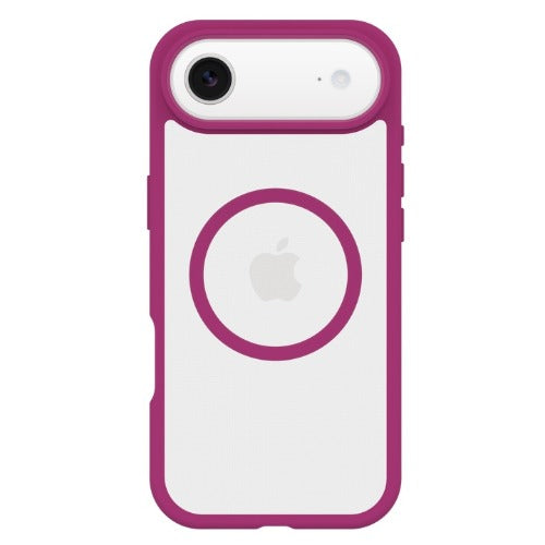 OtterBox React MagSafe Apple iPhone Air 6.5-inch Case Rose Crystal (Pink/Clear) - 77-98614