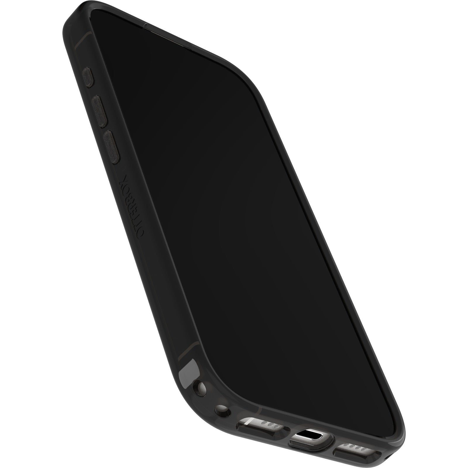 OtterBox Symmetry Clear MagSafe Apple iPhone 17 6.3-inch Case Black Mist (Clear/Black) - 77-98801