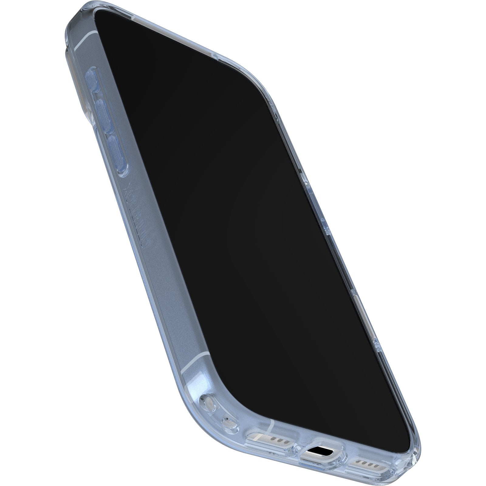 OtterBox Symmetry Clear MagSafe Apple iPhone 17 Pro 6.3-inch Case Blue Bliss (Clear) - 77-98849