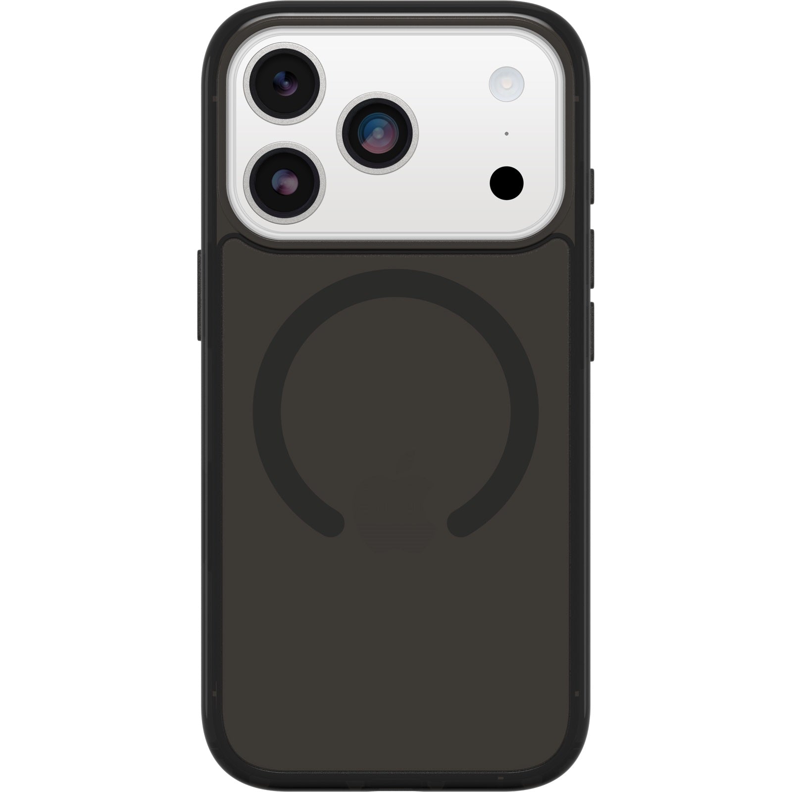 OtterBox Symmetry Clear MagSafe Apple iPhone 17 Pro 6.3-inch Black Mist (Clear/Black) - 77-98851