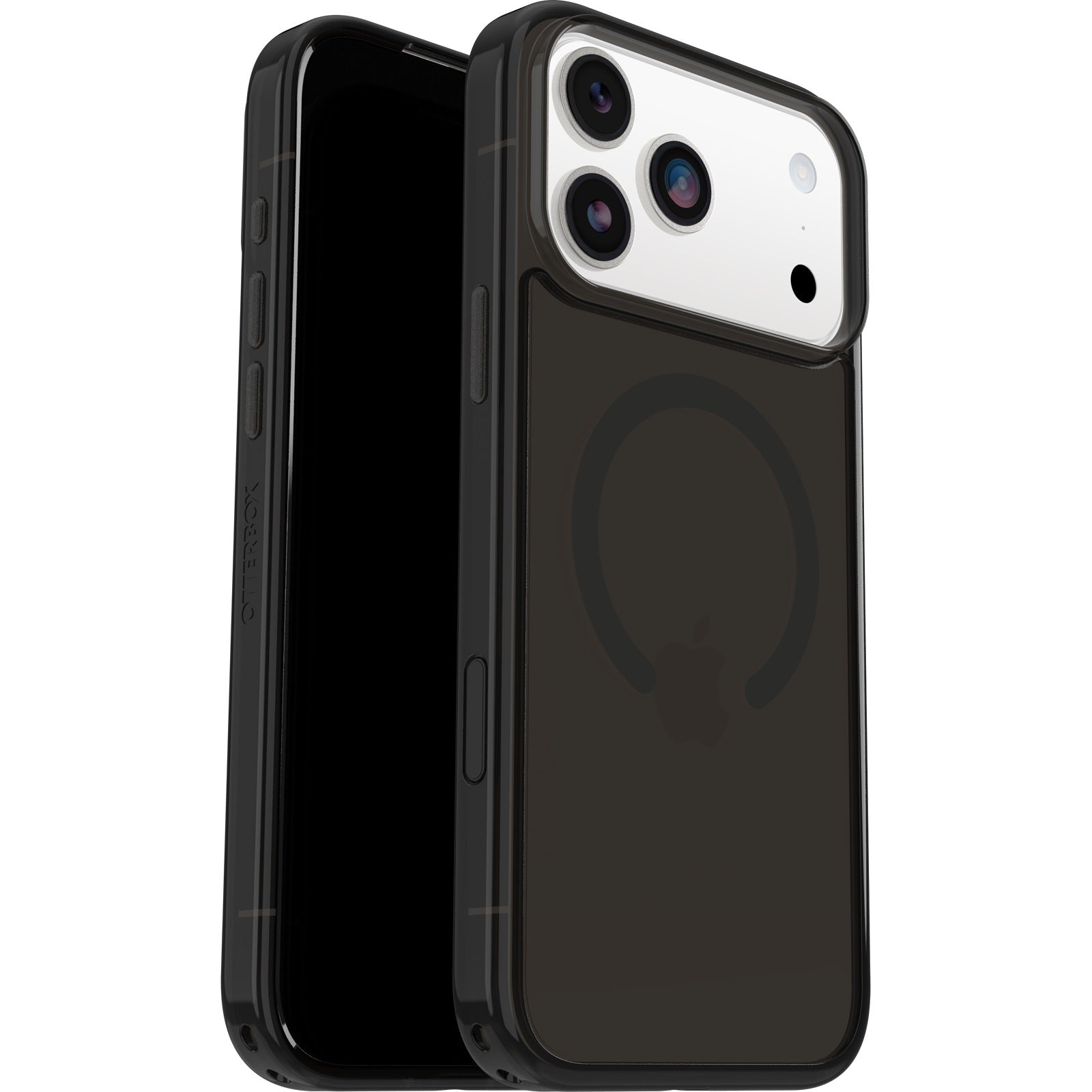 OtterBox Symmetry Clear MagSafe Apple iPhone 17 Pro Max 6.9-inch Case Black Mist (Clear / Black) - 77-98876