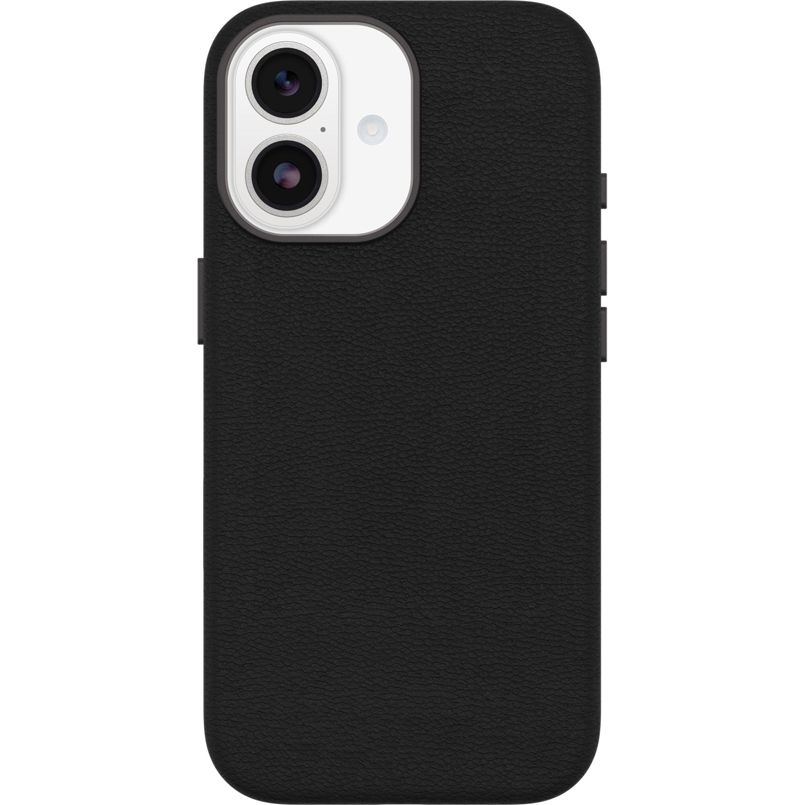 OtterBox Symmetry Cactus Leather MagSafe Apple iPhone 17 6.3-inch Case Noir Ash (Black) - 77-99013