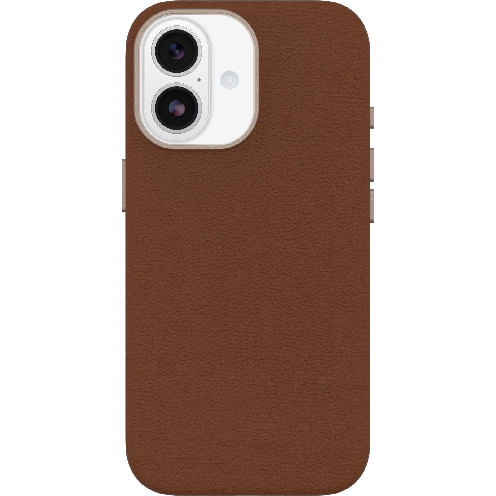 OtterBox Symmetry Cactus Leather MagSafe Apple iPhone 17 6.3-inch Case Desert Saddle (Brown) - 77-99017