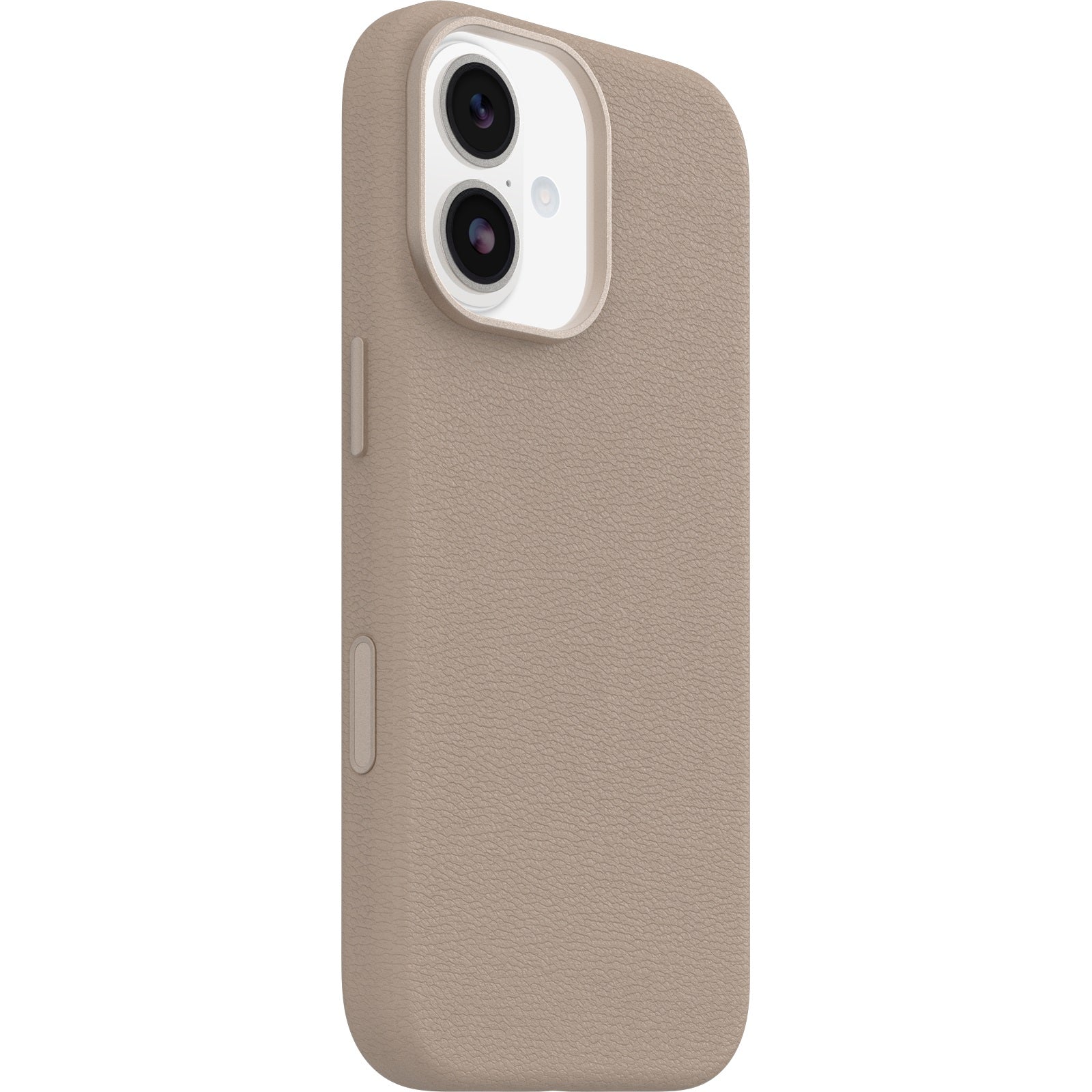 OtterBox Symmetry Cactus Leather MagSafe Apple iPhone 17 6.3-inch Case Grey Comfort (Beige) - 77-99025