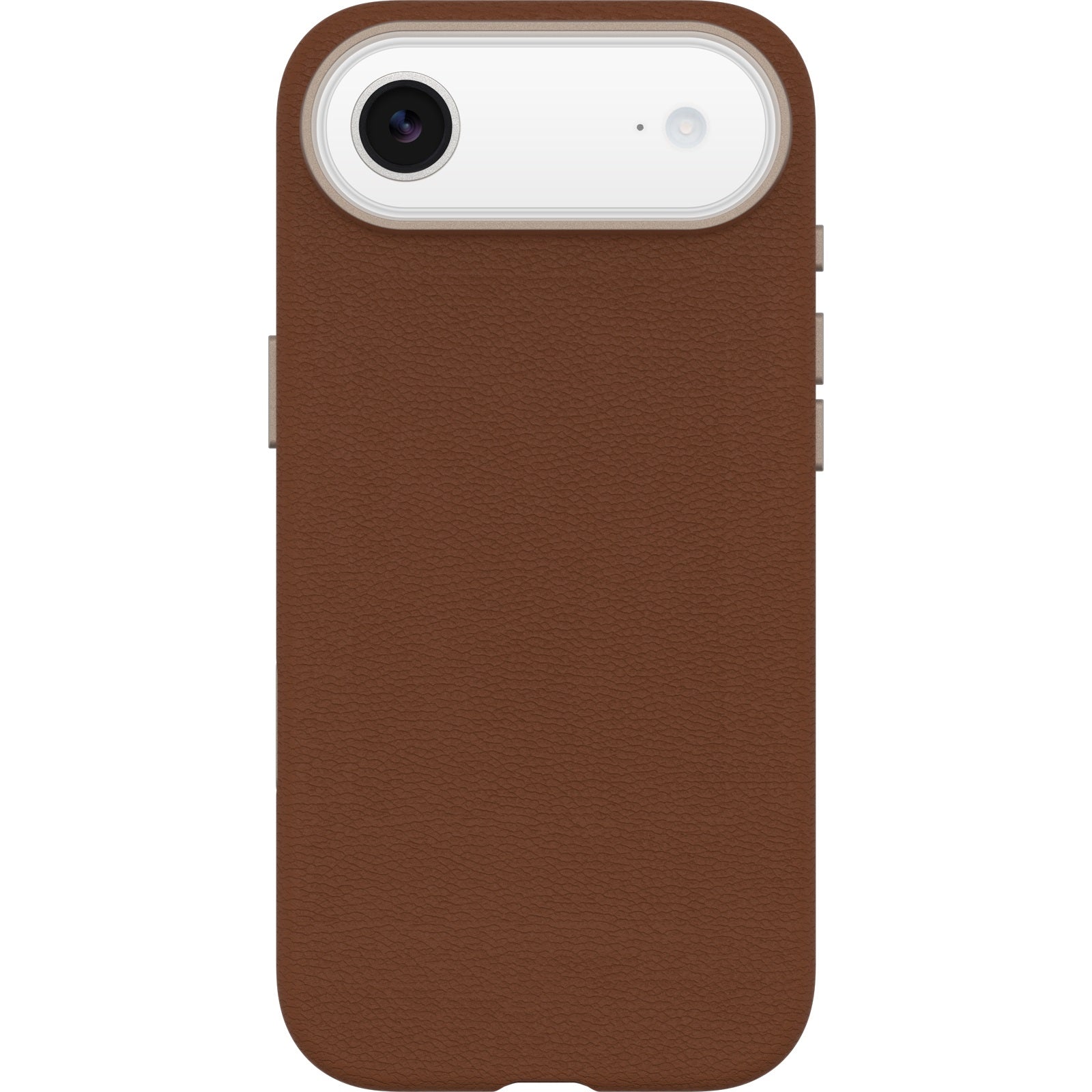 OtterBox Symmetry Cactus Leather MagSafe Apple iPhone Air 6.5-inch Case Desert Saddle (Brown) - 77-99033