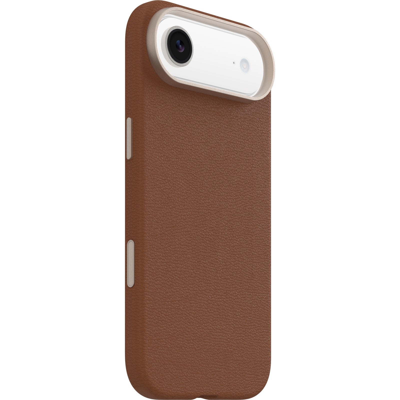 OtterBox Symmetry Cactus Leather MagSafe Apple iPhone Air 6.5-inch Case Desert Saddle (Brown) - 77-99033