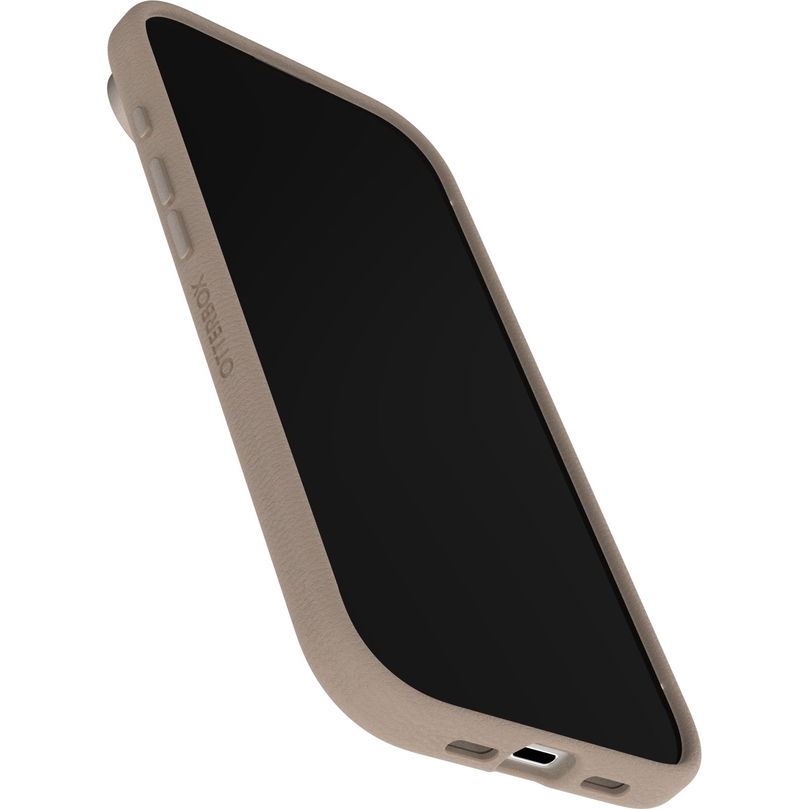 OtterBox Symmetry Cactus Leather MagSafe Apple iPhone Air 6.5-inch Case Grey Comfort (Beige) - 77-99041