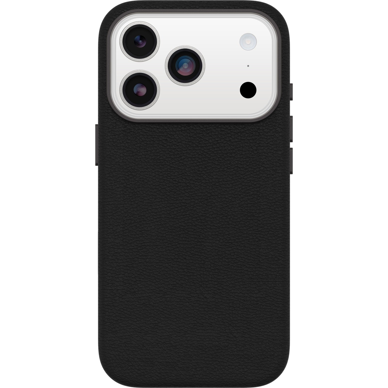 OtterBox Symmetry Cactus Leather MagSafe Apple New iPhone Pro 2026 / iPhone 17 Pro Max 6.9-inch Noir Ash (Black) - 77-99061