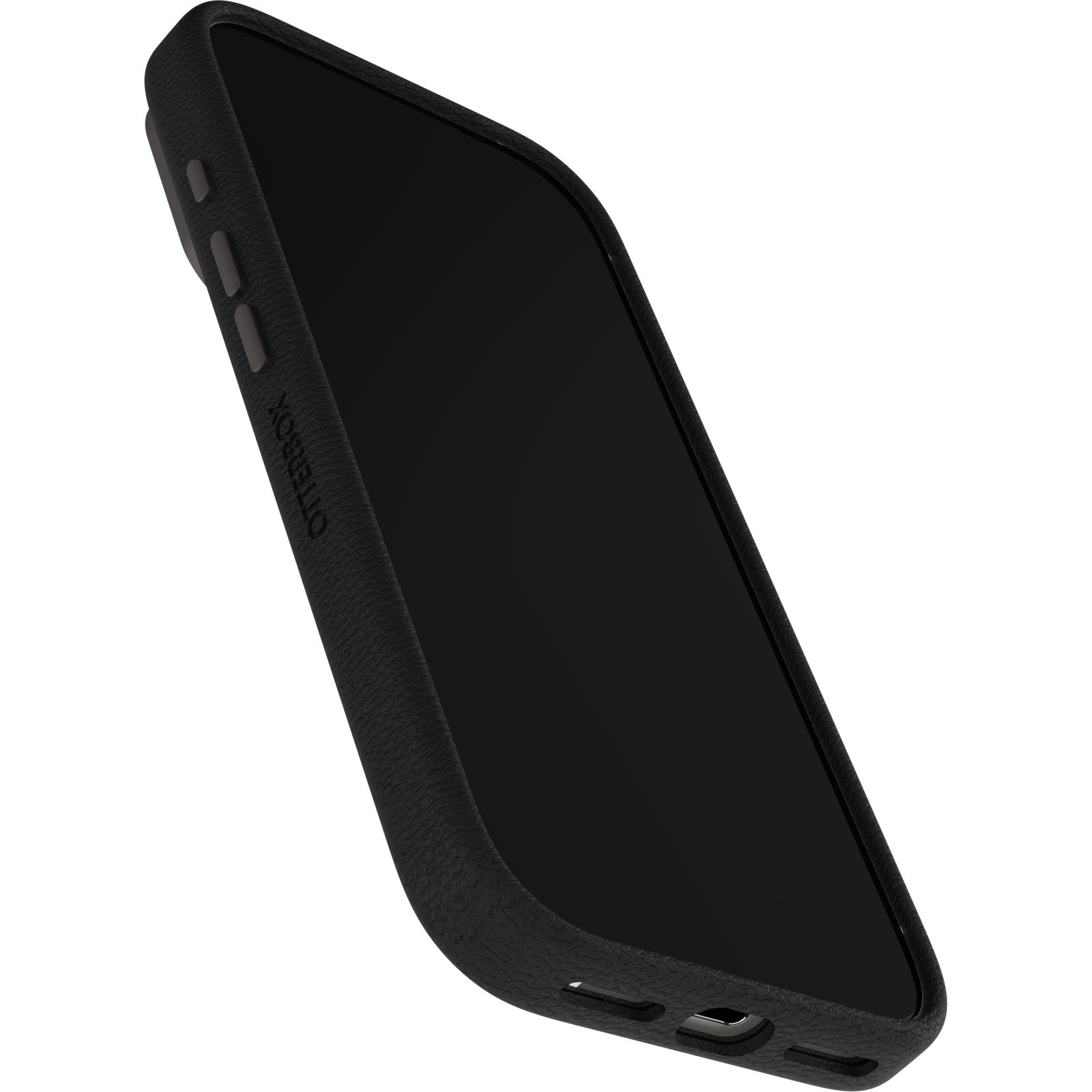 OtterBox Symmetry Cactus Leather MagSafe Apple New iPhone Pro 2026 / iPhone 17 Pro Max 6.9-inch Noir Ash (Black) - 77-99061
