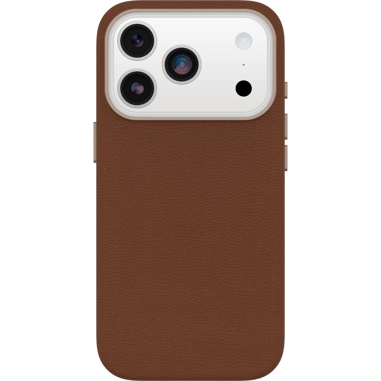 OtterBox Symmetry Cactus Leather MagSafe Apple New iPhone Pro 2026 / iPhone 17 Pro Max 6.9-inch Desert Saddle (Brown) - 77-99065