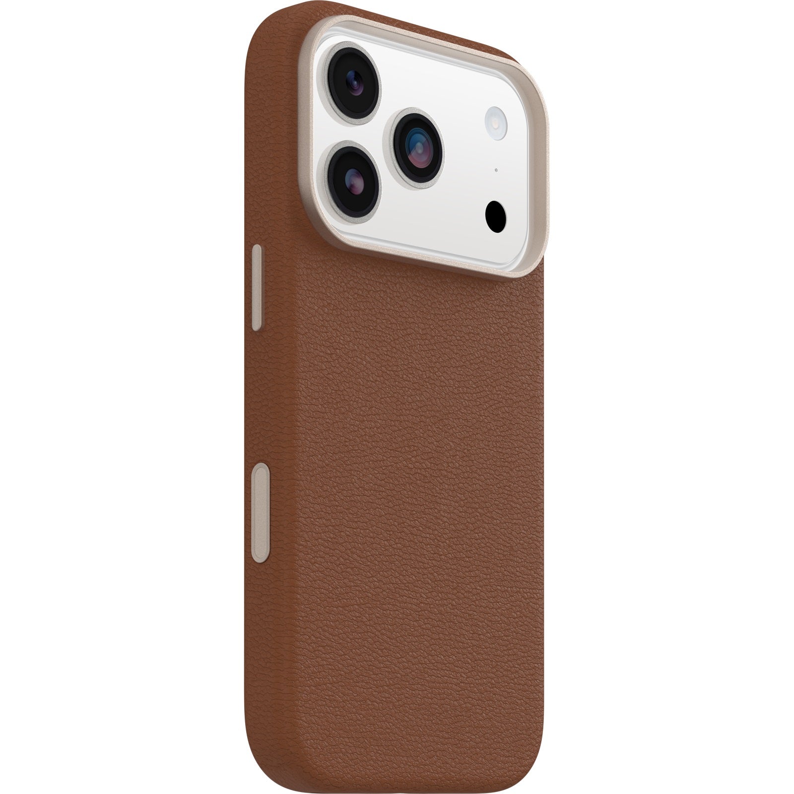 OtterBox Symmetry Cactus Leather MagSafe Apple New iPhone Pro 2026 / iPhone 17 Pro Max 6.9-inch Desert Saddle (Brown) - 77-99065