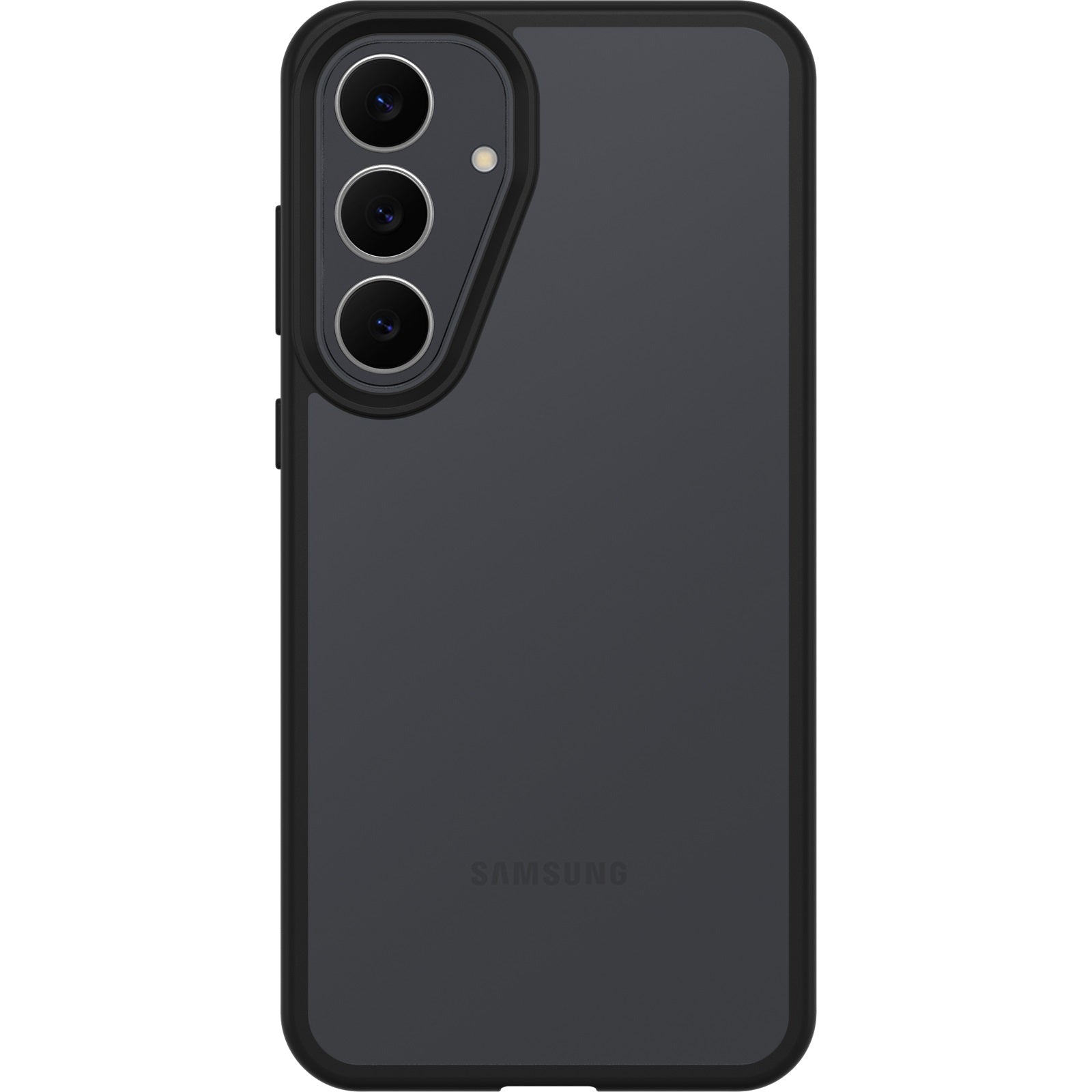 OtterBox React Samsung Galaxy S25 FE 5G 6.7-inch Case Black Crystal (Clear/Black) - 77-99264
