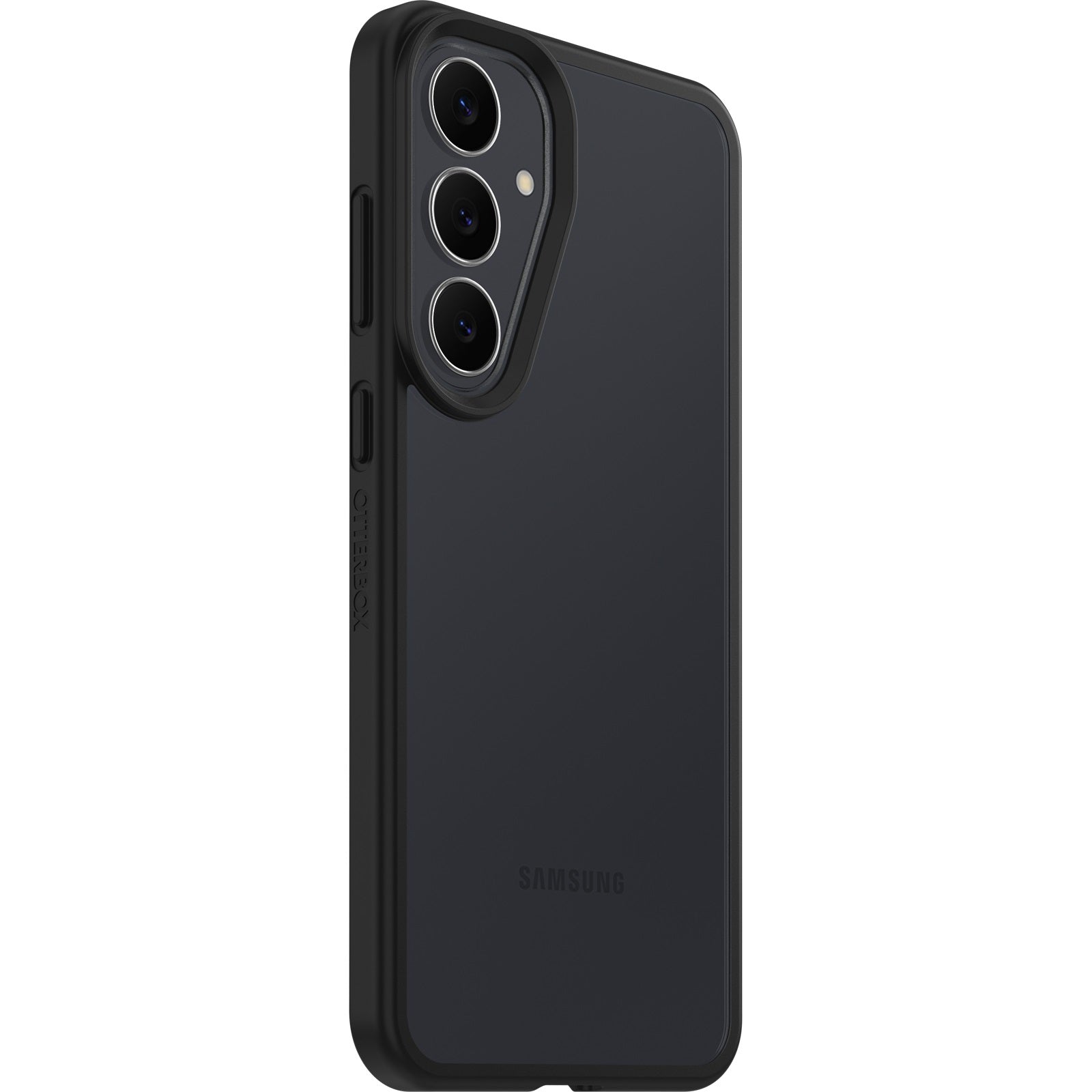 OtterBox React Samsung Galaxy S25 FE 5G 6.7-inch Case Black Crystal (Clear/Black) - 77-99264