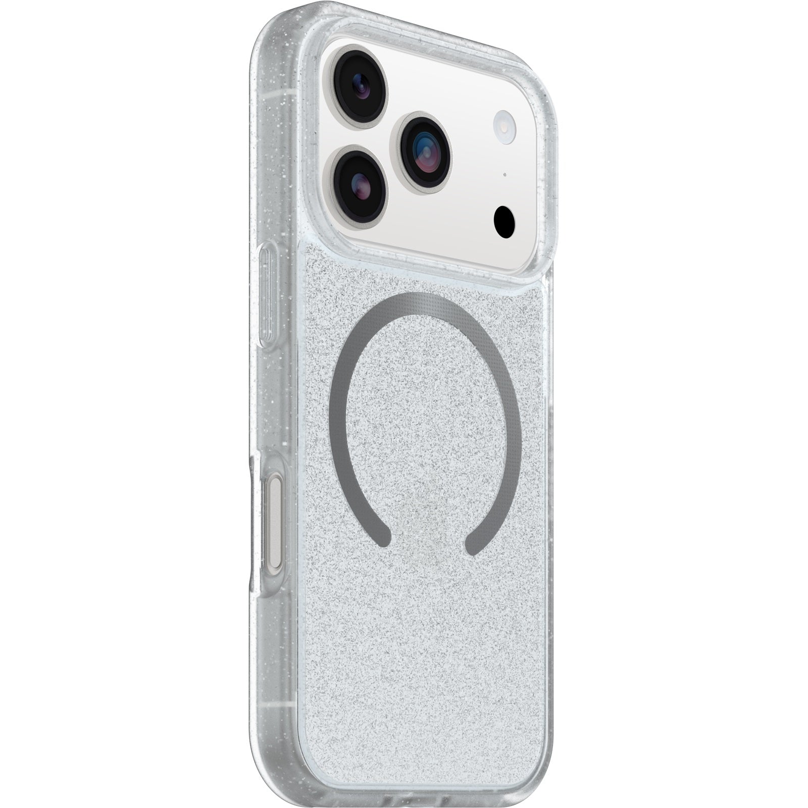 OtterBox React MagSafe Apple New iPhone Pro 2026/ iPhone 17 Pro 6.3-inch Case Stardust(Clear Glitter) - 77-99281