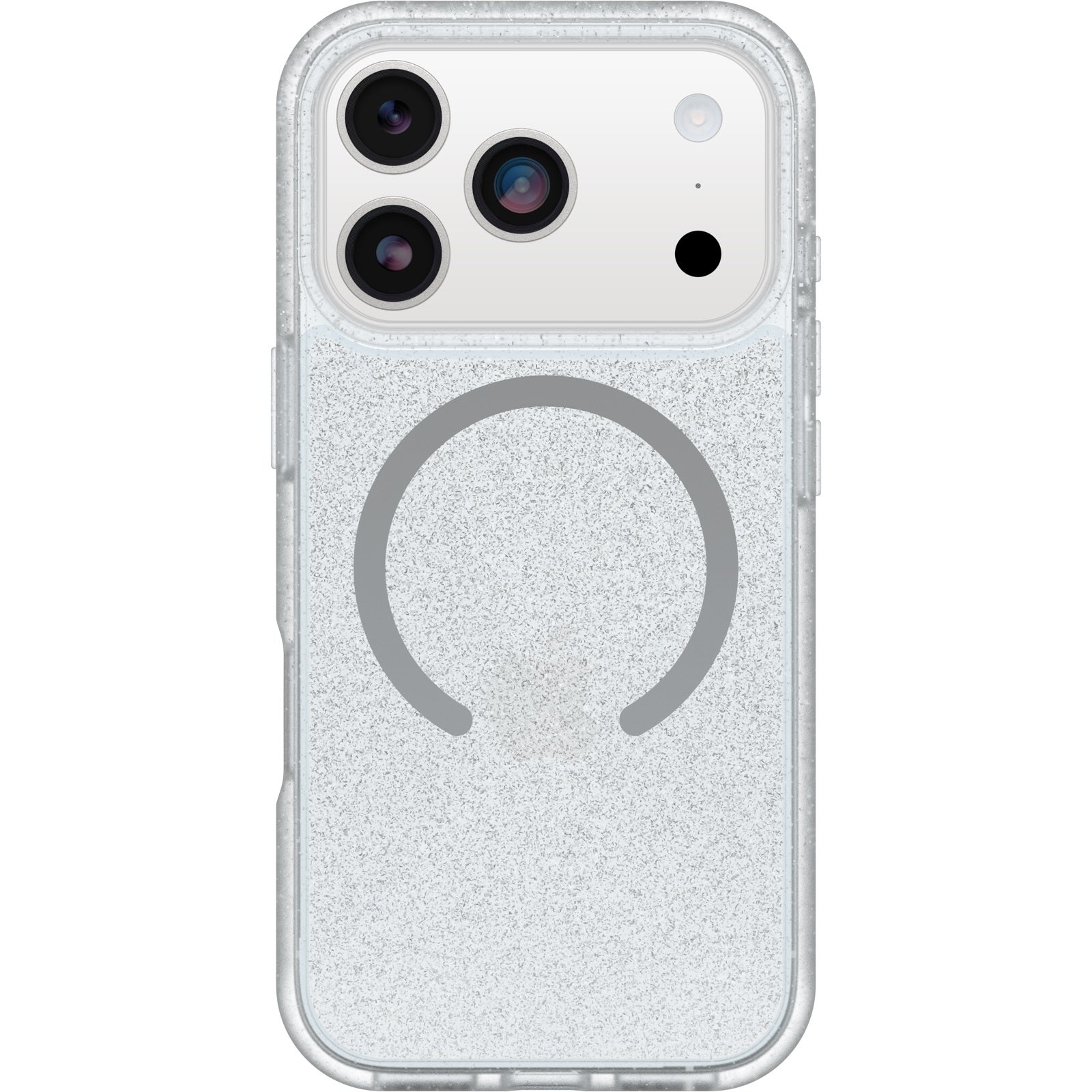 OtterBox React MagSafe Apple New iPhone Pro Max 2026 / iPhone 17 Pro Max 6.9-inch Case Stardust (Clear Glitter) - 77-99283