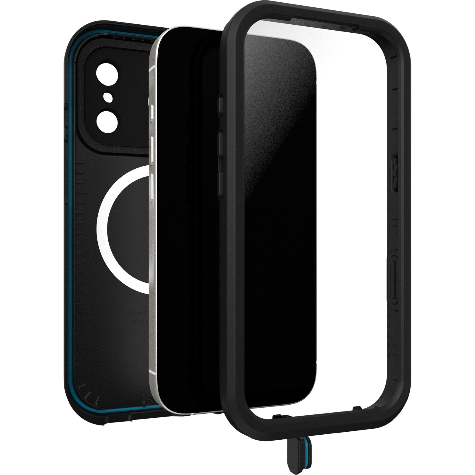 OtterBox Fre Magsafe Apple iPhone 17 Pro 6.3-inch Case Black - 77-99768